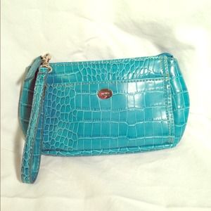 Nine West Turquoise Wristlet