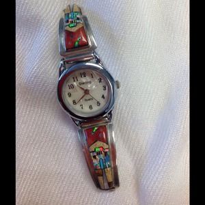 Sterling Inlay Watch