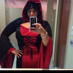 🎃 Plus size witch costume 1x size 18 worn 1x 👻