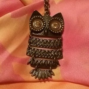 Owl necklace and matching ring!!!