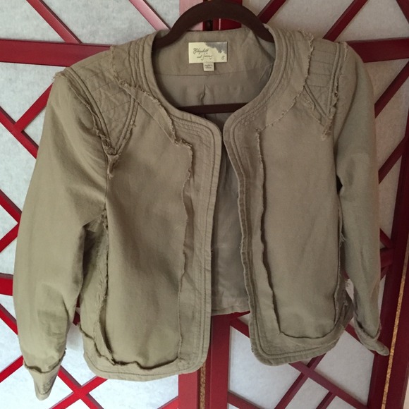 Elizabeth and James Military Style Jacket Size 8