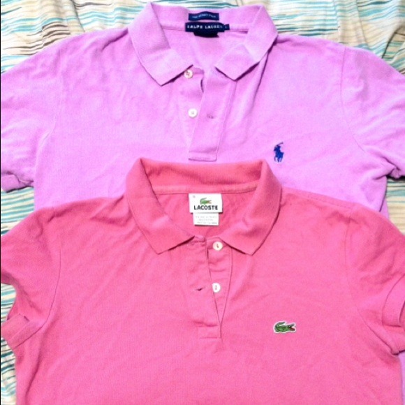 Lacoste and Ralph Lauren polo Bundle
