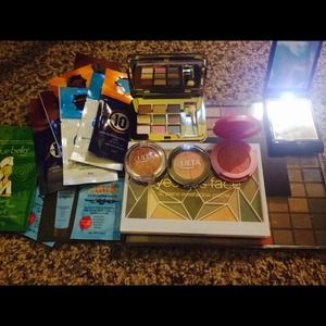 Estée Lauder, elf, and simple pleasures palettes