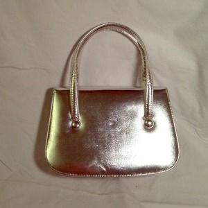 Vintage La France Silver Evening Bag