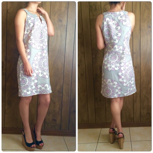 Ann Taylor Loft Linen Dress.