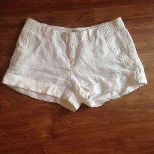 Banana republic linen shorts