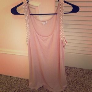 Charming Charlie sequined sleeveless top!