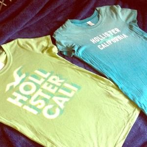 ✨Hollister tshirt bundle!!✨