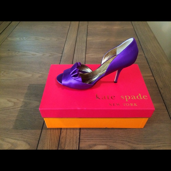 Kate Spade purple "Chrisette" pumps - Picture 2 of 2