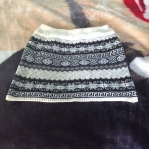 Knit skirt