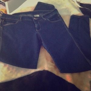 Skinny low waist jeans