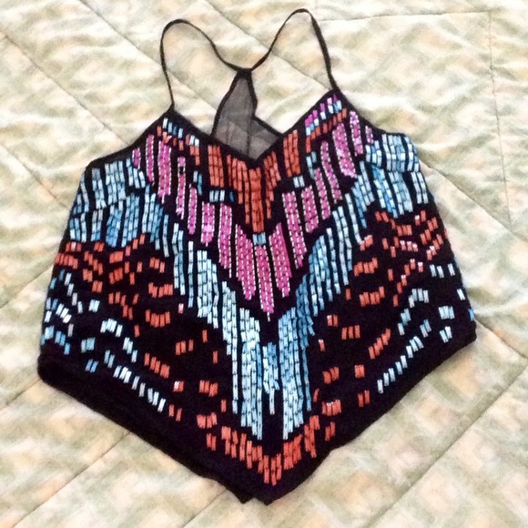hazel Tops - Hazel Beaded Top