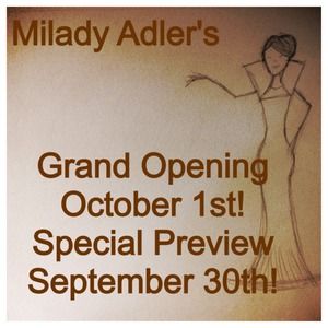 Shop opening October 1st!