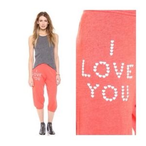 WILDFOX 'I Love You' Sweats