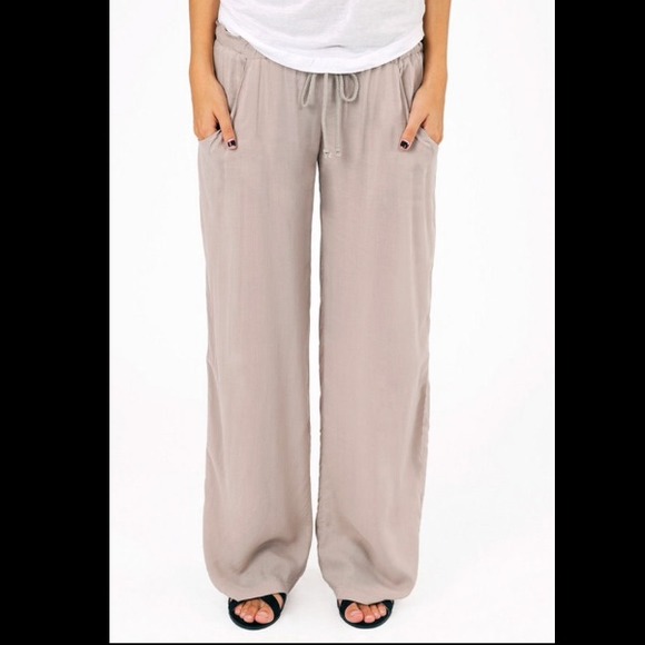 Tobi taupe lounge pants "final reduction"
