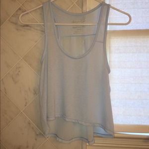 American Eagle Light Blue Happy Hour Tank