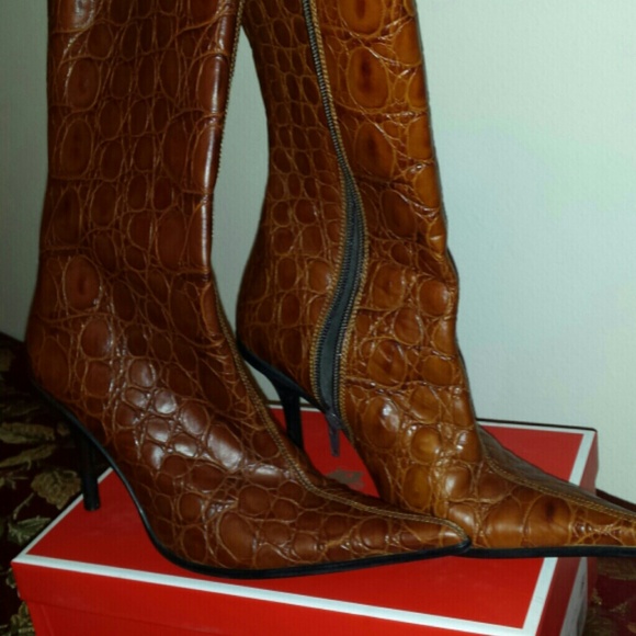leather boots