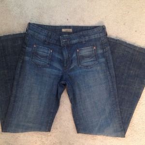 Dark jeans bell bottom