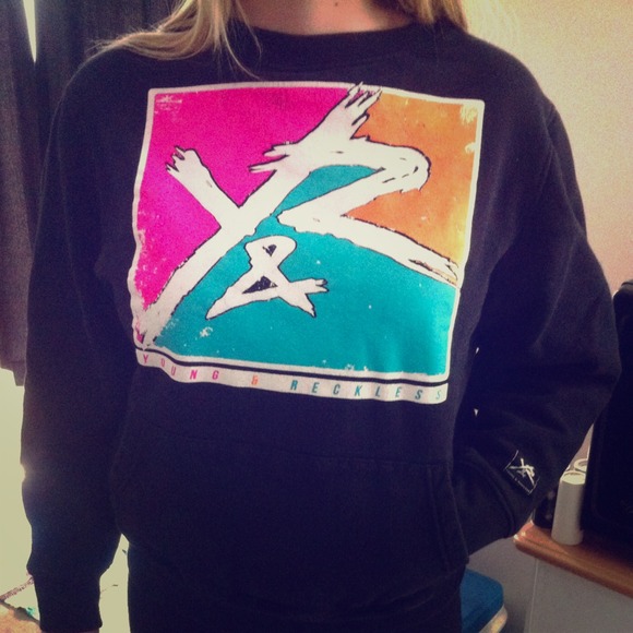 Young and Reckless crew neck