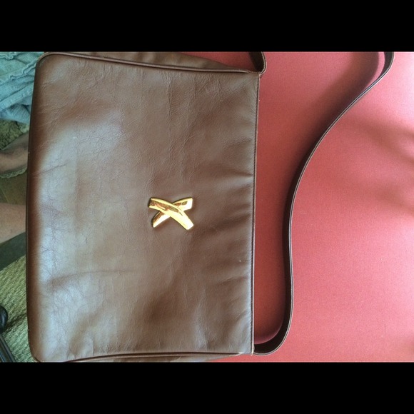 Paloma Picasso leather handbag