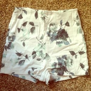 Adorable high waisted floral shorts from Pacsun!