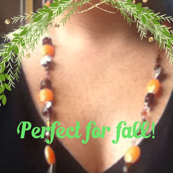 Beautiful fall necklace