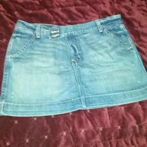 RL Polo denim skirt