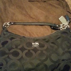 Coach Black Shoulder Bag