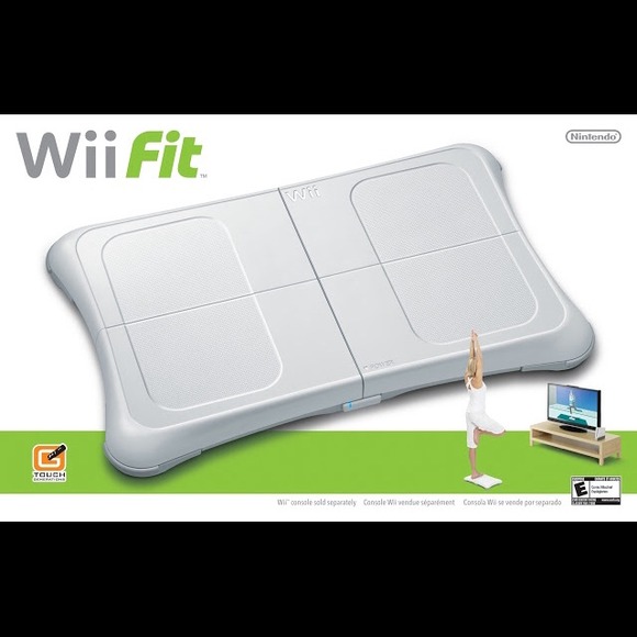 Wii Fit Board w Game