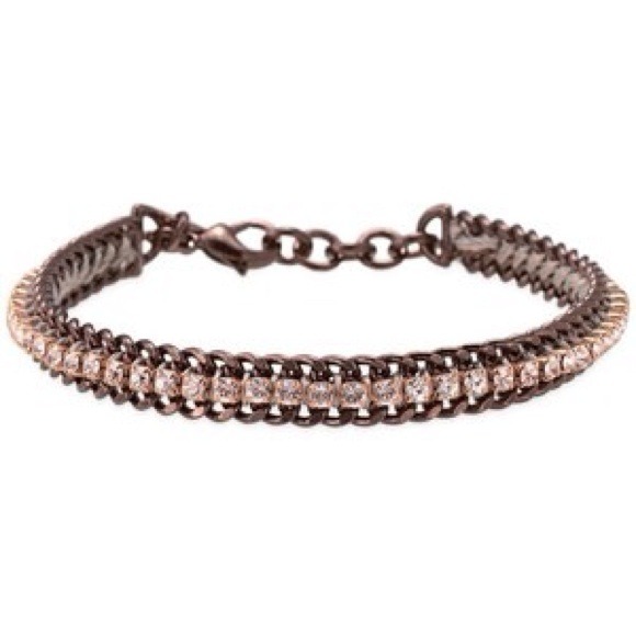 Stella & Dot Copper Cupchain Bracelet