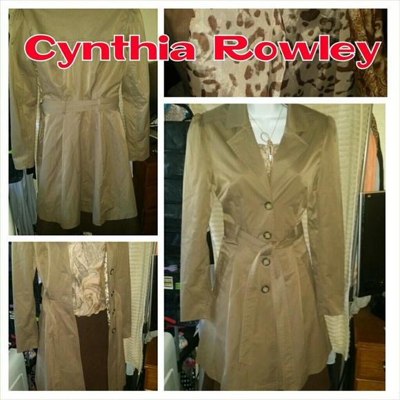 Gorgeous cynthia rowley trench coat