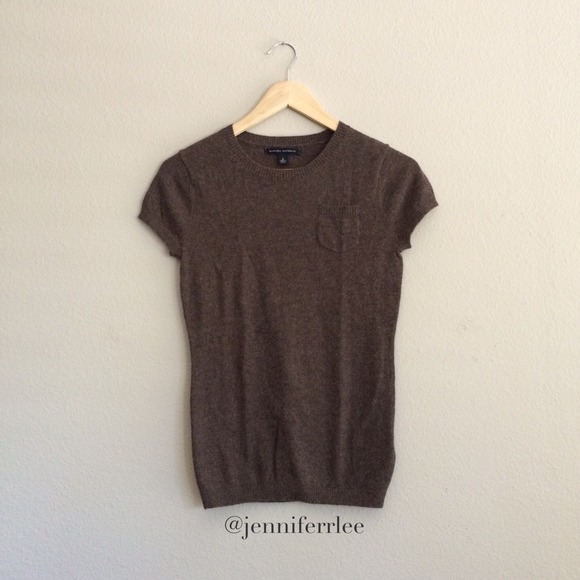 Banana Republic Brown Angora Tee - Picture 2 of 4