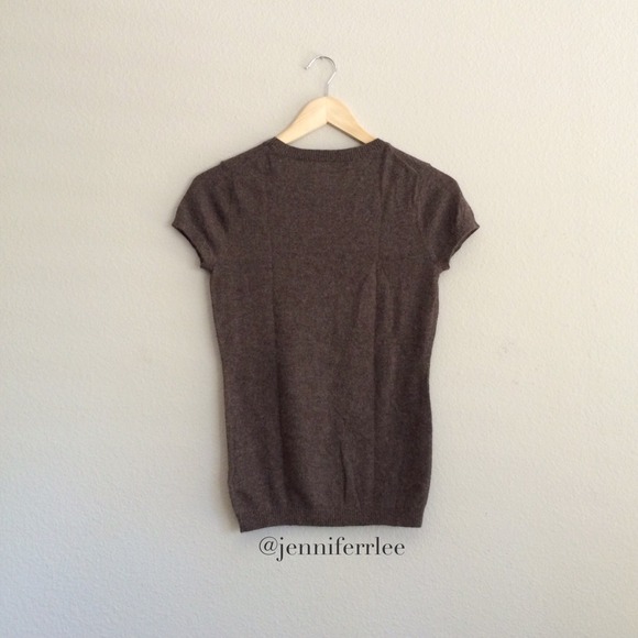 Banana Republic Brown Angora Tee - Picture 3 of 4