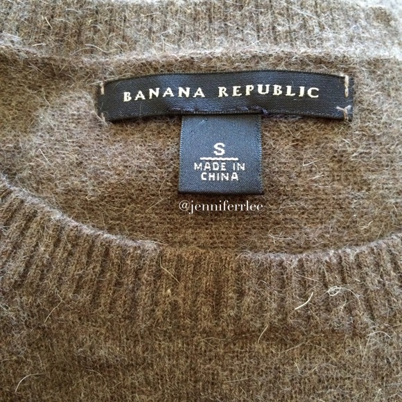 Banana Republic Brown Angora Tee - Picture 4 of 4