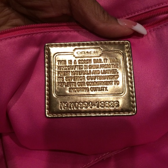 Coach Poppy purse - Picture 3 of 3