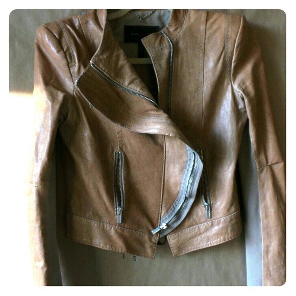 Bcbg leather jacket