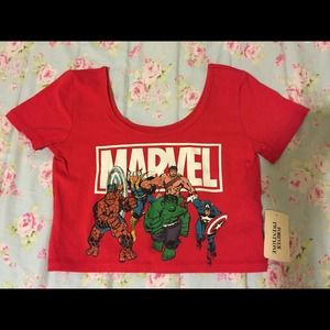 Brand new Forever 21 Marvel Red t shirt