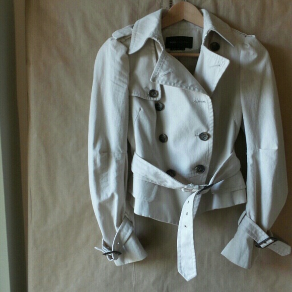 Bcbg short trench coat