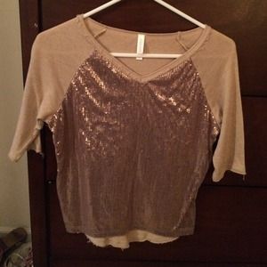 Sequin shirt size xsmall