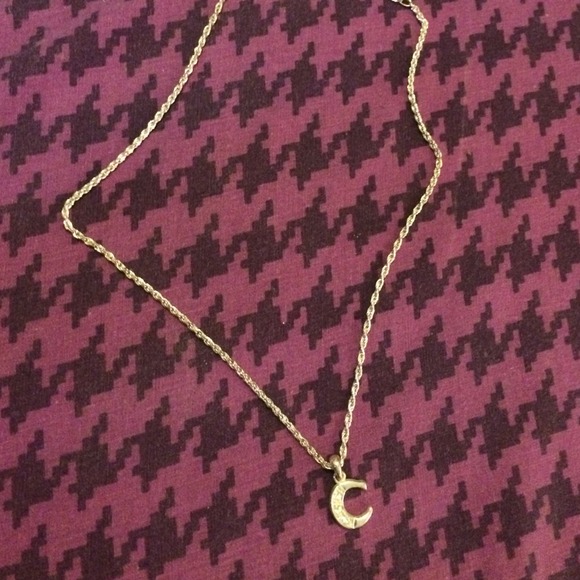 Initial necklace