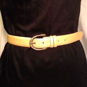 Vintage Leather Carlisle Beige/Gold Snakeskin