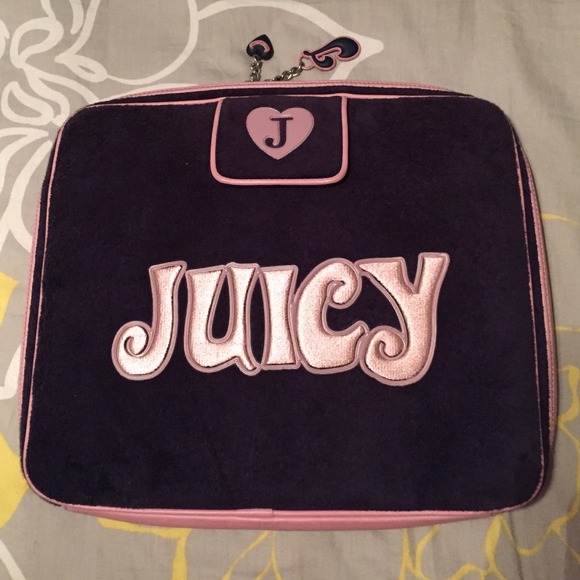 Authentic juicy couture laptop case