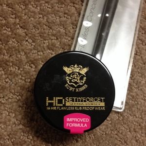 Ben Nye Powder/HD set n forget with ELF brush