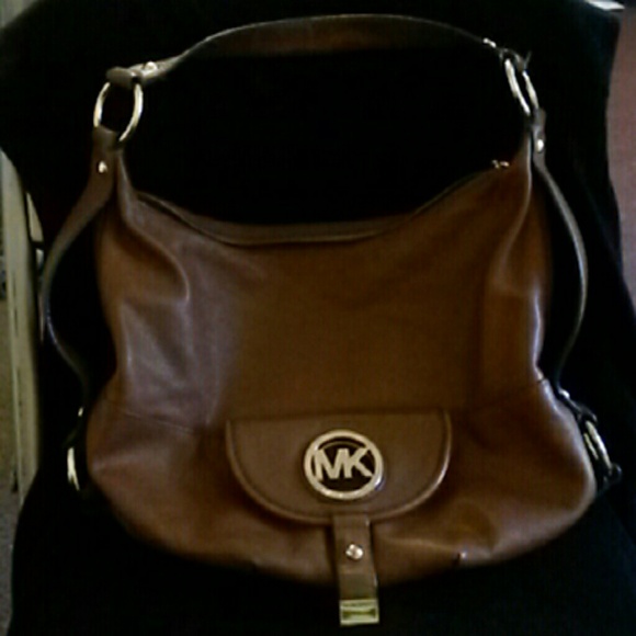 Brown MK handbag