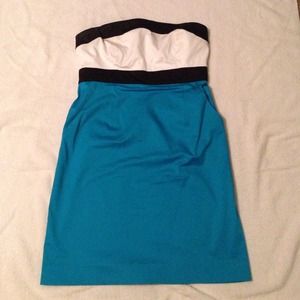 Turquoise dress