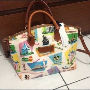 Disney Dooney & Bourke Disneyland Retro Satchel