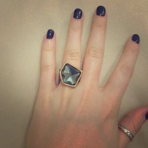 Funky shapes diamond ring!!
