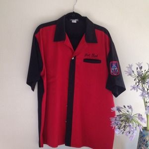 REDUCED! Retro men's bowling shirt - King Louie!