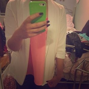 Shop Hope's White Blazer