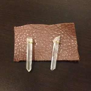 Crystal drop earrings!!
